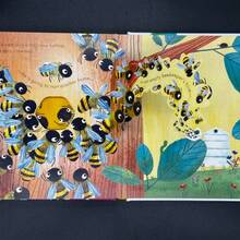 耐用教育立体书“蜂巢”|采用硬纸板制成，可折叠页面，适合家庭阅读、早期英语学习、认知启蒙、语言发展，万圣节和圣诞节主题。 - 彩色 - 查看 6