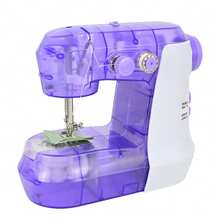 Mini 717 Sewing Machine - Compact Household Sewing Machine With Foot Pedal, Electric Sewing Machine For Beginners - EU E Type Plug(220-240V) - View 3