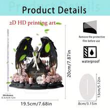 Pink Series Halloween 2D Acrylic Ornaments Ornaments - 淺粉色 - 查看 10