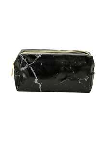 1 buah Kotak Pensil dan Tas Pena Multifungsi Kapasitas Besar untuk Siswa, Cocok untuk Anak Laki-laki dan Perempuan. Cocok untuk Musim Kembali ke Sekolah - Hitam - View 8