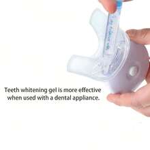 Teeth Whitening Gel Refill (6x3ml) For 6% Hydrogen Peroxide Teeth Tray, Fast-Acting Whitening Gel, For Use With Teeth Whitening Kit, Dental Care - Blue - View 8