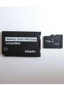 Soporte para tarjetas de juego PS MEMORIA gtick: diseñado para PS, con opciones de almacenamiento ampliables - Negro - Ver 2