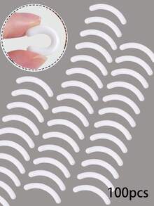 50/5pcs Eyelash Curler Refill Eyelash Curler Pad, Silicone Rubber Curler Replacement Refill Pad For Universal Eyelash Curler,White Soft Cushion Strips,Makeup,Cheap,Room Decor,Vanity,Travel,Bedroom,Makeup Accessories,Eyelash Curler,Cheap,Stocking Stuffers,Makeup,Makeup Tools,Cheap Stuff,Gifts,Gifts For Women,Christmas Gifts - White - View 13