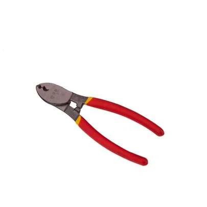 1 peça de cortador de cabos profissional de aço de alto carbono, tesoura para cabos de eletricista, cortador de fios manual, cortador de fios, cortador de cabos isolados, decapador de fios, cortador de fios de eletricista para corte de alumínio, cobre e ferramentas para cabos de comunicação