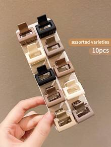 10/30 件女孩彩色简约小发夹 - 彩色 - 查看 16