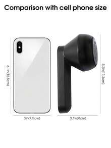 1pc Rechargeable & Portable Electric Lint Remover, Fabric Shaver, Effectively And Quickly Remove Fuzz, Pills, And Lint From Furniture, Carpet, Clothes( Green ) - Multicolor - View 8