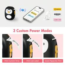 Thermal Label Maker Machine With Tape, L12/13  Portable Bluetooth Label Printer For Storage, Shipping, Barcode, Mailing, Office, Home, Organizing, Sticker Maker Mini Label Maker With Multiple Templates Label Maker Machine -  Bluetooth Wireless Sticker Printer, Pocket Sticker Maker With 1pc 12x40mm Tape, Inkless Printer For Ios & Android, Praticle Labeler & Gift For Home & Office Organization Bluetooth Label Maker Machine With Tape, Continuous Waterproof Label, Versatile App With 35 Fonts And 1k+ Icons, Inkless Labeler For Home, Kitchen, School, Office Organization - 黑色 - 查看 8