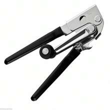 Commercial Oneida Easy Crank Can Opener Heavy Duty Ergonomic Design Silver/Black - 預設 - 查看 4