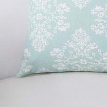 Printed Decorative Pillow With Full Zipper, Super Washable - 綠色普羅旺斯 - 查看 2