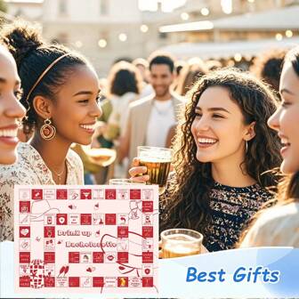 DRINKIT O ATRÉVETE Juego de beber, Noche de juegos, 8 accesorios y 2 dados, Juego interactivo de fiesta para 2-8 personas, Objeto de desafío de beber para reuniones de amigos, ceremonia de graduación, boda y fiesta