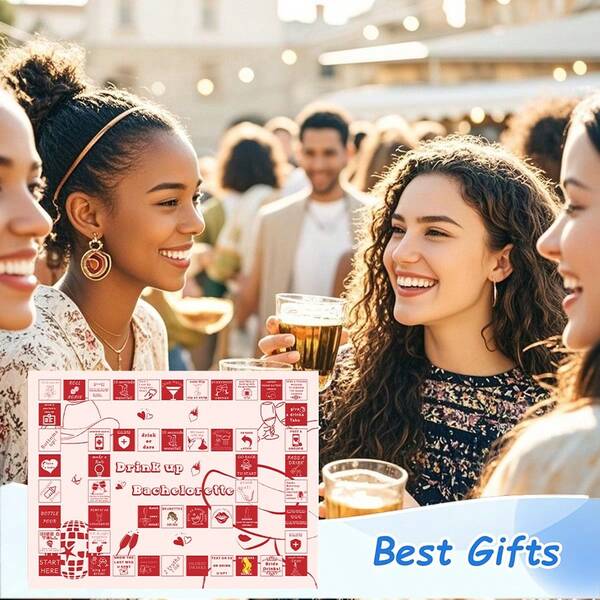`DRINKIT OR DARE Party Drinking Game, Game Night, 8 Accessories And 2 Dice, 2-8 People Interactive Party Game, Friends Gathering Drinking Challenge Artifact, Graduation Ceremony, Wedding And Party`