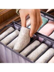 Unterwäsche Aufbewahrungsbox, Schubladenartiger Socken Organizer, BH & Slip Unterteilung, Gitter Kleiderschrank Organizer Tasche für den Heimgebrauch