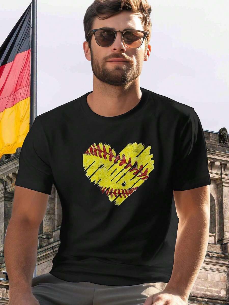 Men T-Shirts - Black - View 1