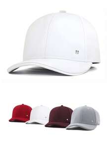 Anth Co Original Closed Cap Metallic Bottom Fitted Flexpro Elastic Comfortable Lightweight Maximum Comfort Super Quality - 白色 - 查看 7
