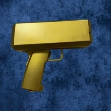 1pc Super Money Gun Toy, Fake Paper Money Spray Gun Toy, Handheld Cash Gun Fake Banknote Dispenser Money Shooting Toy, Halloween Decor,Halloween Party Props,Thanksgiving Gift