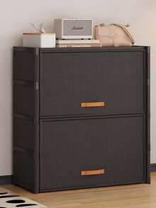 1个带盖防尘鞋架，储物架，节省空间，坚固时尚，易于组装和拆卸，便携，适用于客厅、卧室、玄关、办公室、家庭，多层收纳，节日礼物、情人节礼物、儿童礼物 - 彩色 - 查看 14