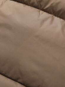 Women's Casual Padded Coat, Sporty Versatile Hooded Zip-Up Sweatshirt, Solid Color, Fashion Pockets, Cotton Outerwear