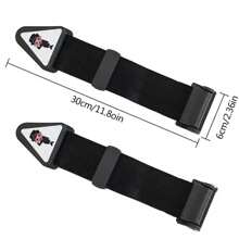 Arnés de coche ajustable para niños, correa de cinturón de seguridad antirroces con protección para el cuello, limitador de poliéster fácil de usar para jóvenes