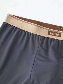 5 件/包青少年男童平角内裤，中腰平角裤，适合 12-18 岁男孩