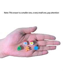200pcs Christmas Mini Erasers-Various Cartoon Small Erasers, Cute Small Animal Erasers Bulk For Desk Pets Christmas Pencil Erasers Socks Santa Snowflakes Gift Filling Rewards Prizes, Great For Classroom Gifts, Rewards And Party Favors, Classroom Incentive Items, Durable Erasers(Very Mini,Do Not Buy If You Mind)