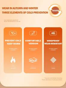 男士加热连帽衫 - 带口袋的套头连帽衫，适合户外活动，单开关控制五个加热区（不含电源）