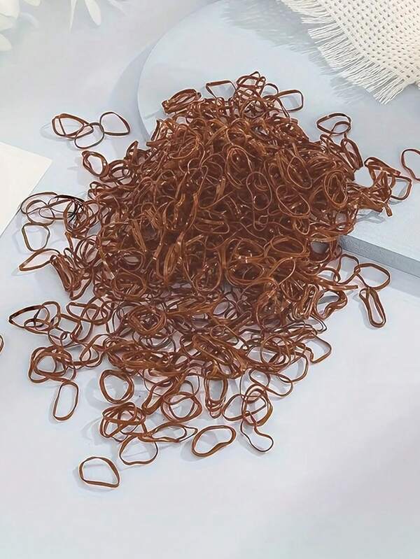 900 piezas/Paquete Bandas de goma de gran tamaño y grosor de unicolor, alta elasticidad, adecuadas para sujetar documentos de oficina y artículos pequeños, sellado y atado diversos, múltiples opciones de color, herramienta de almacenamiento multiusos para la oficina y el hogar
