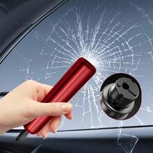 Car Hammer High Hardness Escape Hammer Durable Life-Saving Rescue Tool - Red - View 7