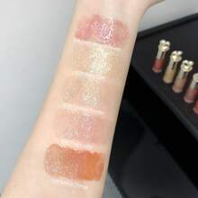 1 件保湿闪亮闪亮唇彩，心形冰淇淋唇彩，光泽唇妆，多功能日常唇部化妆品 - 彩色 - 查看 13