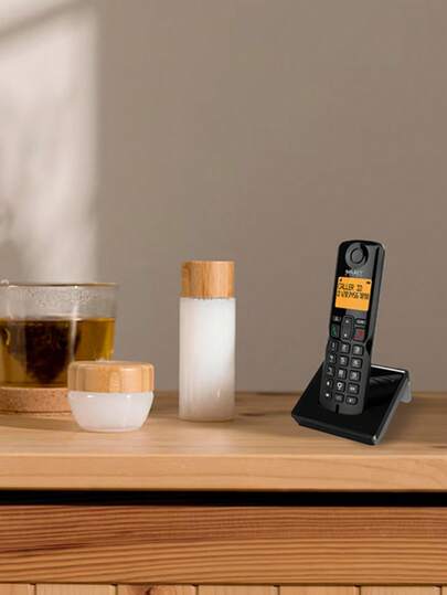  Kit 2 Teléfonos Inalámbricos Select Sound 8032 Identificador de Llamadas y Despertador