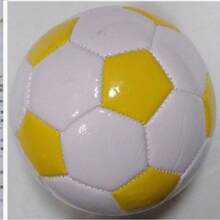 Contrast Color Polygon Leather Handball Sports - Multicolor - View 3