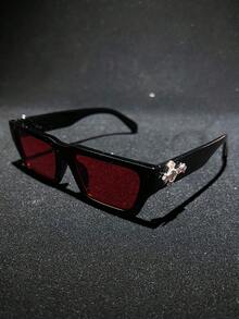 Black Frame/red Lens (with Diamond Cross)
