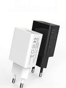 5V 2A Charger, EU Plug USB Fast Charger Adapter Compatible With IPhone, OnePlus, Phones, USB Wall Charger Phone Charger Nan Fast Charging - EU C Type Plug(220-240V) - View 1
