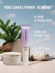 Laura Mercier 无瑕必备妆前定妆组合（规格：迷你柔焦定妆粉 6 克/0.21 盎司 & 迷你妆前乳 15 毫升/0.5 盎司）| 轻盈妆前乳打造光滑底妆，令妆容持久服帖 | 散粉带来柔和哑光妆效，有效遮盖瑕疵，并持久定妆一整天 - Set Duo - 查看 9