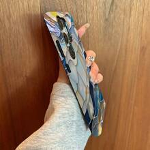 Creative Glass Turtle Printed Phone Case - Durable, Double Protection Design For Samsung Galaxy Series Phones Including S25, S24, S23, S22, S21, S20 FE, A15 And A16 Series A For IPhone 16 15 14 13 12 11 Pro Max