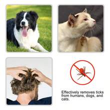 3pcs/Set Pet Ticks Remover Tool, Flea Removal Hook, Pet Grooming Tool For Dogs And Cats - Green - View 2