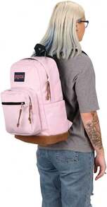 JanSport Right Pack Backpack - Pink Ice - Pink Ice - View 5