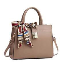 Women Top Handle Bags - 杏色 - 查看 3