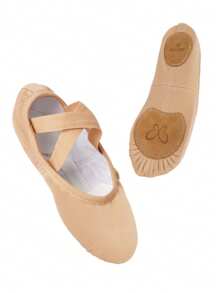 Daydance 女士弹力专业软底芭蕾舞鞋蝴蝶云软鞋芭蕾平底弹力瑜伽健身舞蹈鞋