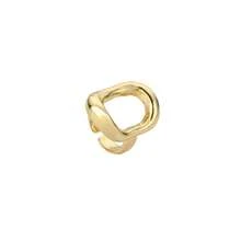 1pc Minimalist Alloy Adjustable Asymmetrical O-Shape Ring, Party Accessory