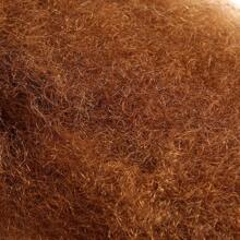 HJ WEAVE BEAUTY Capelli afro castani ricci e arruffati per intrecciare 1 mazzetto di 55 g di capelli naturali per intrecciare senza cimosa Parrucca brasiliana in capelli umani naturali