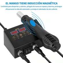 Estación De Cautín Tipo Lápiz Pistola De Calor 2 En 1 600w - Tipo de Enchufe B USA (110-127V) - Ver 8