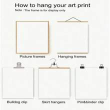 3 件复古水彩热带叶画，客厅植物海报，龟背竹热带植物墙面艺术画，金色龟背竹艺术装饰，无框帆布海报，理想礼物，现代墙面艺术印刷品，适用于客厅、书房、卧室、走廊