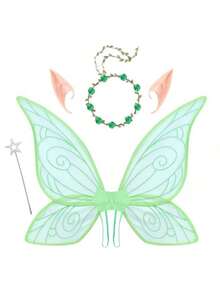 1pc Holiday Party Makeup Prop Adult Costume Butterfly Wings, Fairy Wings - Multicolor - View 18