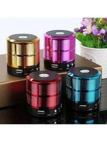 Portable USB SD FM Mini Bluetooth Speaker Rechargeable Amplified Sound Box Y887 887 - Nhiều màu - Xem 1