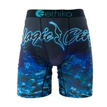 ETHIKA, 1 Uds., ropa interior para hombre, Boxershorts sexis, bañadores transpirables para hombre, calzoncillos de talla S-3XL para hombre, calzoncillos de natación, Boxers para hombre 0DKF - C-1146 - Ver 12