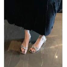 Women Flat Sandals - 銀色 - 查看 4