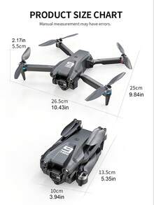 4DRC New K9 MAX Upgraded Aerial Drone Remote With Real-Time Display | 4-Axis Brushless Motors | HD Dual Cameras (Photo/Video) Optical Flow Hover | One-Key /Landing/Roll – Easy For Beginners Perfect Multirotor RC Aircraft & Flying Toy For Indoor/Outdoor/Party Fun & Races WiFi & 2.4GHz | Ideal Birthday, Christmas & Halloween Gift - Black - View 11