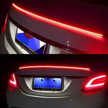 Tira Led Luz Stop Freno Auto Decorativa Universal Tuning Rojo Carmesí Brillante  Vmingo Mexico - Rojo - Ver 5