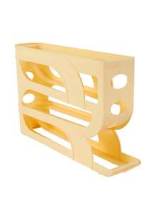 1 Peça Suporte para Ovos de Geladeira, Caixa de Armazenamento de Ovos de 3/4 Camadas, Suporte para Ovos de Geladeira, Caixa de Armazenamento de Ovos, Caixa de Ovos na Porta Lateral da Geladeira, Estrutura de Armazenamento de Ovos Rolante, Caixa de Ovos Anti-Queda, Organizador de Grande Capacidade, Suporte para Ovos Mantenedor de Frescor, Dispensador de Ovos Rolante Automático Economizador de Espaço, Suporte para Ovos Rolante Automático, Caixa de Armazenamento de Cozinha, Recipiente Mantenedor de Frescor