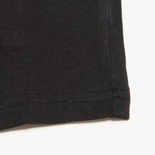 Puma Women's Fashionable Short Minimalist Collared Button-Up Short Sleeve Sports Polo Shirt 62804801 - Black - View 5